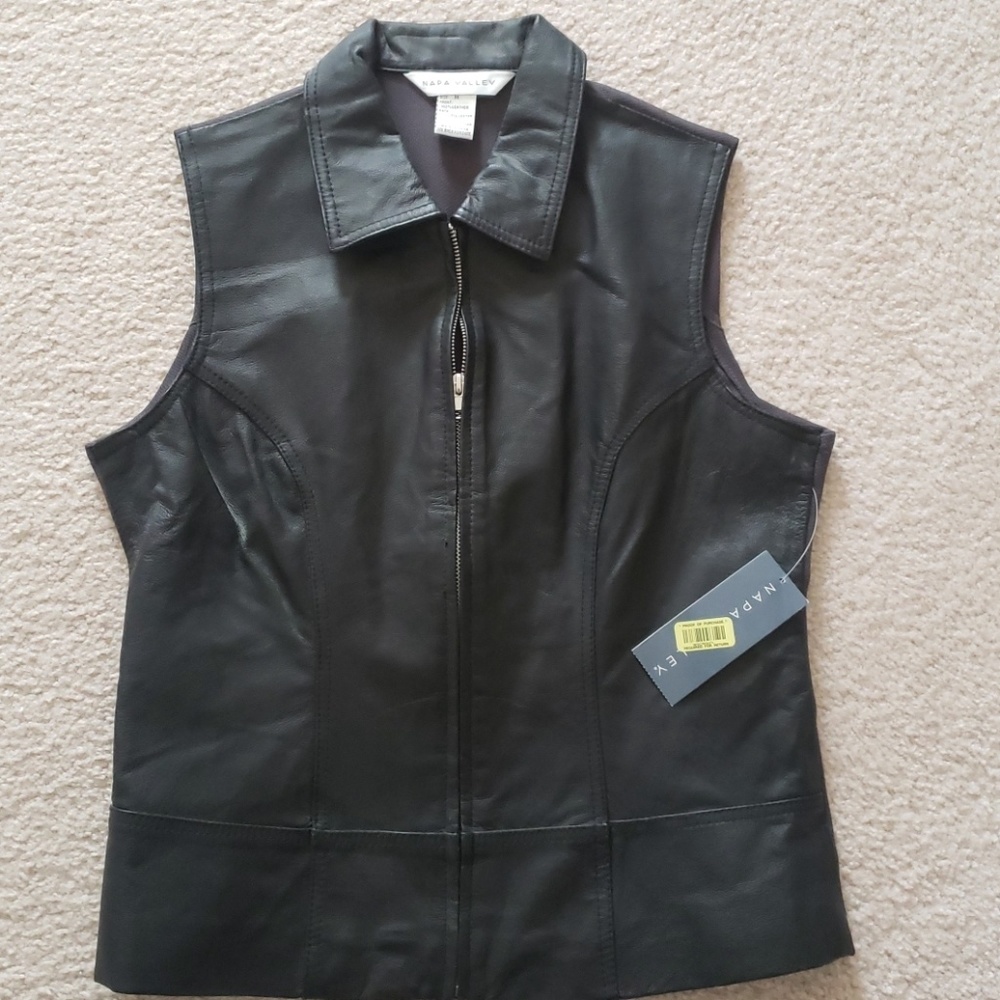 Napa Valley Leather Vest